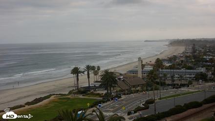 Del Mar Beach Overlook Live Webcam - May 16, 2026, 6:42am PDT