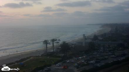 Del Mar Beach Overlook Live Webcam - Aug 5, 2026, 7:40pm PDT