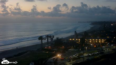 Del Mar Beach Overlook Live Webcam - Jun 7, 2026, 8:20pm PDT