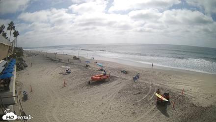 17th St. Del Mar Beach - 4K SW Live Webcam - Sep 23, 2026, 2:33pm PDT