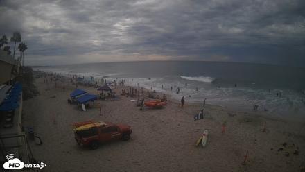 17th St. Del Mar Beach - 4K SW Live Webcam - Sep 6, 2026, 4:07pm PDT