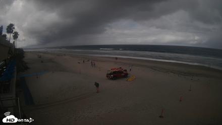 17th St. Del Mar Beach - 4K SW Live Webcam - Apr 12, 2026, 11:42am PDT