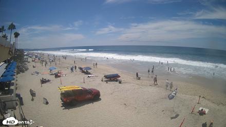 17th St. Del Mar Beach - 4K SW Live Webcam - Aug 15, 2026, 1:09pm PDT