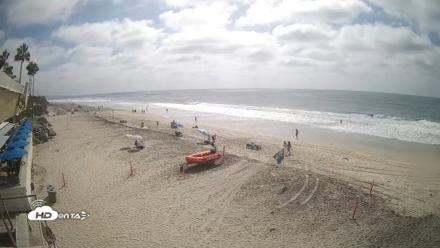 17th St. Del Mar Beach - 4K SW Live Webcam - Sep 23, 2026, 2:33pm PDT