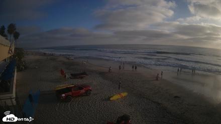 17th St. Del Mar Beach - 4K SW Live Webcam - Jun 9, 2026, 6:50pm PDT