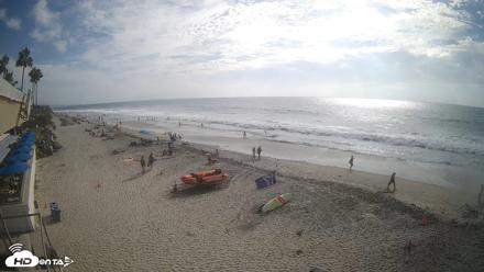 17th St. Del Mar Beach - 4K SW Live Webcam - Sep 20, 2026, 3:59pm PDT