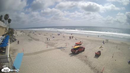 17th St. Del Mar Beach - 4K SW Live Webcam - May 16, 2026, 3:35pm PDT