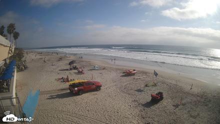 17th St. Del Mar Beach - 4K SW Live Webcam - Jun 5, 2026, 5:24pm PDT