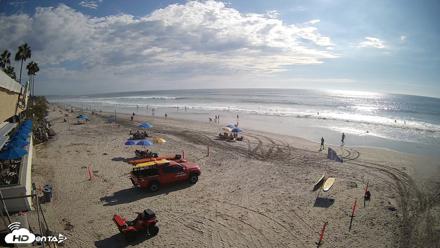 17th St. Del Mar Beach - 4K SW Live Webcam - Sep 9, 2026, 4:18pm PDT