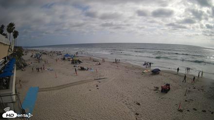17th St. Del Mar Beach - 4K SW Live Webcam - May 23, 2026, 5:02pm PDT