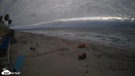 17th St. Del Mar Beach - 4K SW Live Webcam - May 26, 2026, 6:04pm PDT