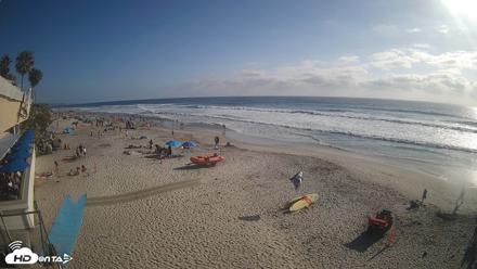 17th St. Del Mar Beach - 4K SW Live Webcam - Jun 7, 2026, 5:38pm PDT