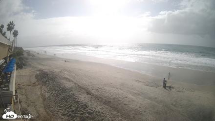 17th St. Del Mar Beach - 4K SW Live Webcam - Oct 11, 2026, 2:37pm PDT