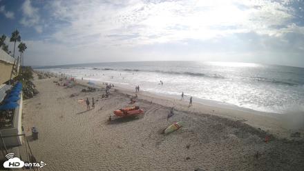 17th St. Del Mar Beach - 4K SW Live Webcam - Sep 20, 2026, 3:58pm PDT