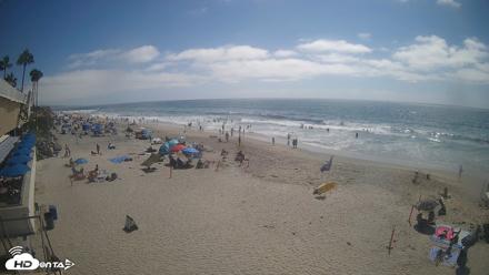 17th St. Del Mar Beach - 4K SW Live Webcam - Aug 16, 2026, 3:16pm PDT