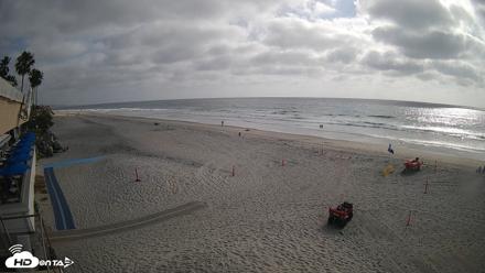 17th St. Del Mar Beach - 4K SW Live Webcam - Apr 30, 2026, 4:40pm PDT