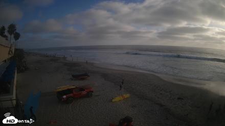 17th St. Del Mar Beach - 4K SW Live Webcam - Jun 9, 2026, 6:31pm PDT