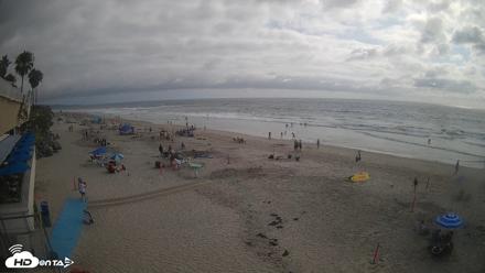 17th St. Del Mar Beach - 4K SW Live Webcam - Jun 30, 2026, 4:42pm PDT