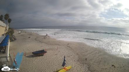 17th St. Del Mar Beach - 4K SW Live Webcam - Jun 10, 2026, 5:42pm PDT