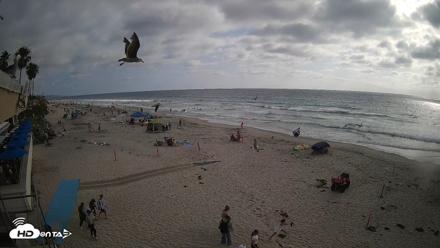 17th St. Del Mar Beach - 4K SW Live Webcam - May 23, 2026, 5:22pm PDT