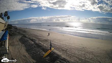 17th St. Del Mar Beach - 4K SW Live Webcam - Oct 23, 2026, 3:57pm PDT