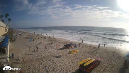 17th St. Del Mar Beach - 4K SW Live Webcam - Jul 24, 2026, 5:58pm PDT