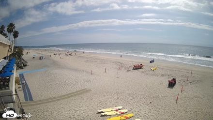 17th St. Del Mar Beach - 4K SW Live Webcam - May 3, 2026, 3:28pm PDT