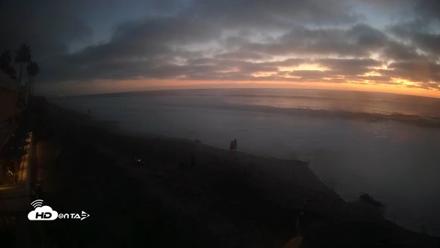 17th St. Del Mar Beach - 4K SW Live Webcam - Oct 9, 2026, 6:48pm PDT
