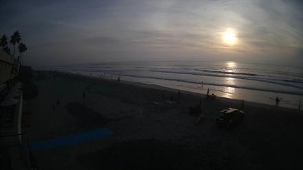 17th St. Del Mar Beach - 4K SW Live Webcam - Nov 2, 2025, 4:12pm PST