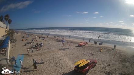 17th St. Del Mar Beach - 4K SW Live Webcam - Jun 20, 2026, 5:41pm PDT