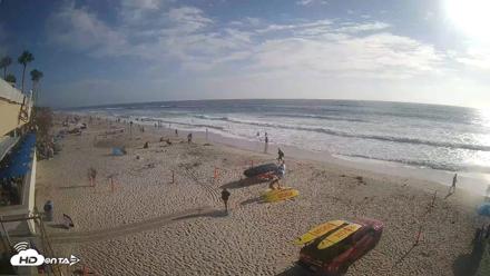 17th St. Del Mar Beach - 4K SW Live Webcam - Jul 24, 2026, 5:53pm PDT