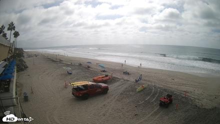 17th St. Del Mar Beach - 4K SW Live Webcam - Sep 23, 2026, 2:41pm PDT