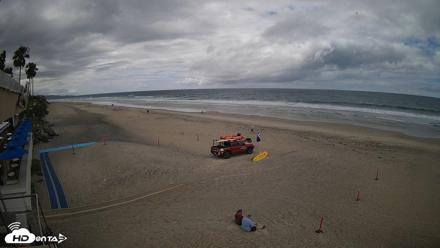 17th St. Del Mar Beach - 4K SW Live Webcam - Apr 12, 2026, 12:08pm PDT