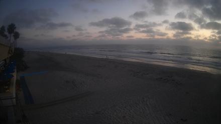 17th St. Del Mar Beach - 4K SW Live Webcam - Apr 6, 2026, 7:23pm PDT