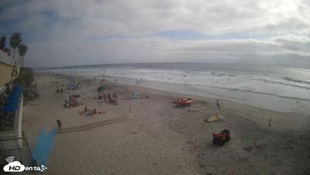 17th St. Del Mar Beach - 4K SW Live Webcam - Jun 5, 2026, 4:58pm PDT