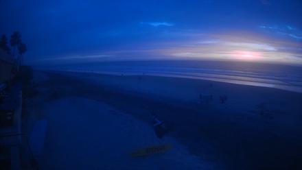 17th St. Del Mar Beach - 4K SW Live Webcam - Feb 5, 2026, 5:31pm PST
