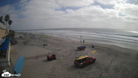 17th St. Del Mar Beach - 4K SW Live Webcam - Jun 1, 2026, 4:42pm PDT