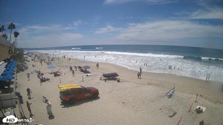 17th St. Del Mar Beach - 4K SW Live Webcam - Aug 15, 2026, 1:09pm PDT