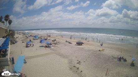17th St. Del Mar Beach - 4K SW Live Webcam - Jun 30, 2026, 2:41pm PDT