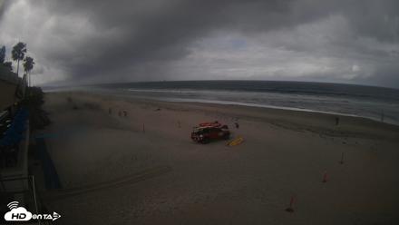 17th St. Del Mar Beach - 4K SW Live Webcam - Apr 12, 2026, 11:42am PDT