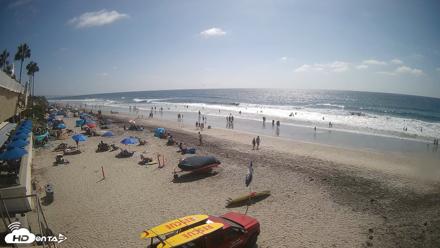 17th St. Del Mar Beach - 4K SW Live Webcam - Sep 13, 2026, 3:04pm PDT
