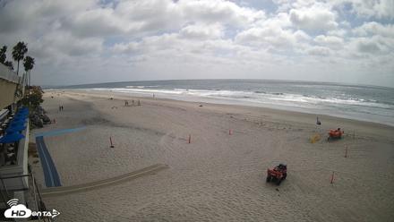 17th St. Del Mar Beach - 4K SW Live Webcam - Apr 30, 2026, 3:23pm PDT