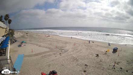 17th St. Del Mar Beach - 4K SW Live Webcam - May 21, 2026, 4:33pm PDT
