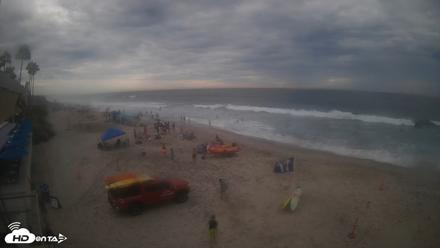 17th St. Del Mar Beach - 4K SW Live Webcam - Sep 6, 2026, 4:39pm PDT