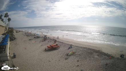 17th St. Del Mar Beach - 4K SW Live Webcam - Sep 20, 2026, 3:39pm PDT