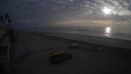 17th St. Del Mar Beach - 4K SW Live Webcam - Oct 10, 2025, 5:16pm PDT