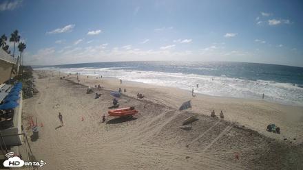 17th St. Del Mar Beach - 4K SW Live Webcam - Sep 22, 2026, 2:38pm PDT