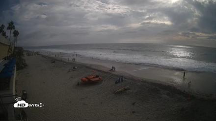 17th St. Del Mar Beach - 4K SW Live Webcam - Sep 20, 2026, 4:48pm PDT