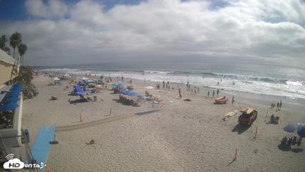 17th St. Del Mar Beach - 4K SW Live Webcam - Jun 27, 2026, 4:25pm PDT