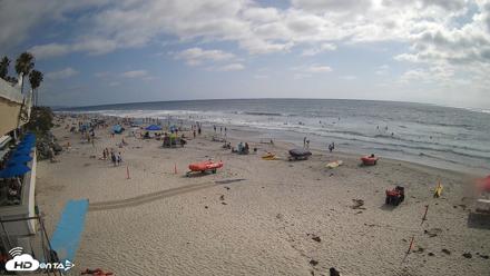 17th St. Del Mar Beach - 4K SW Live Webcam - May 23, 2026, 4:23pm PDT